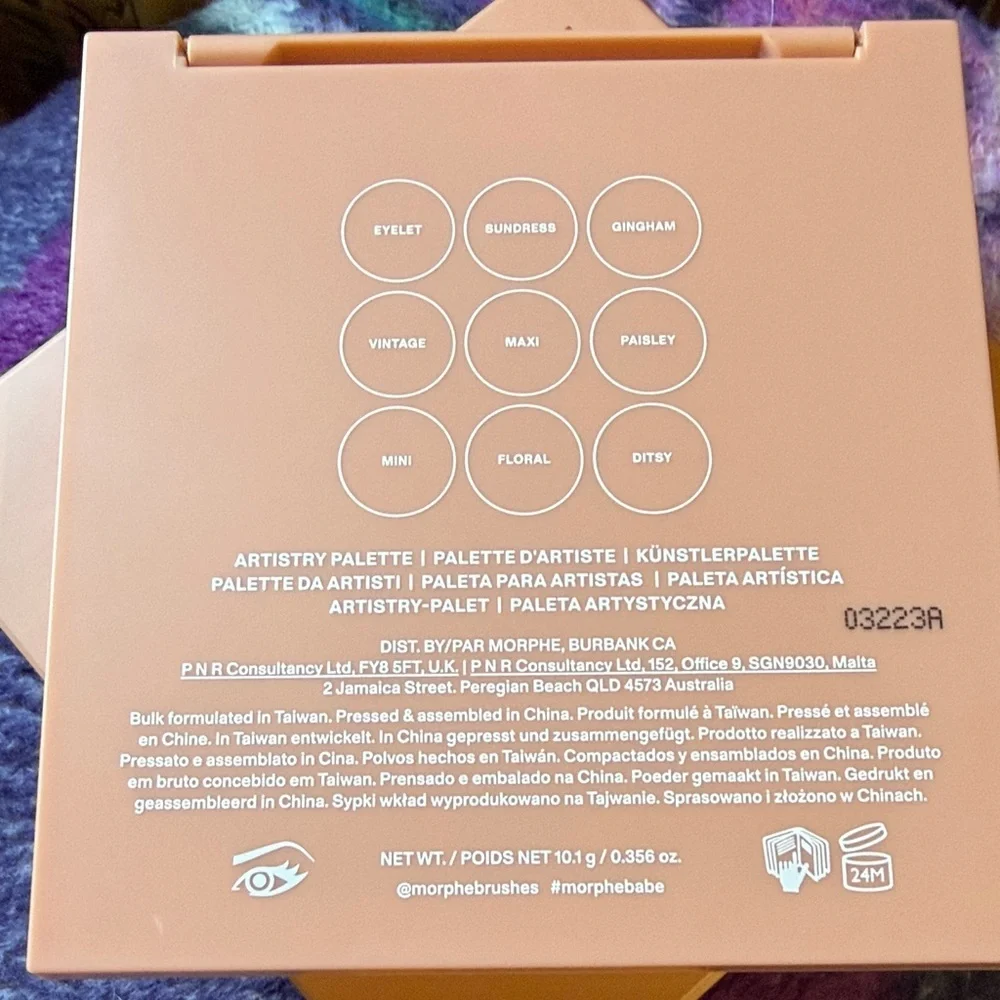 Morphe 9B Essentials Palette in Earthy Tones